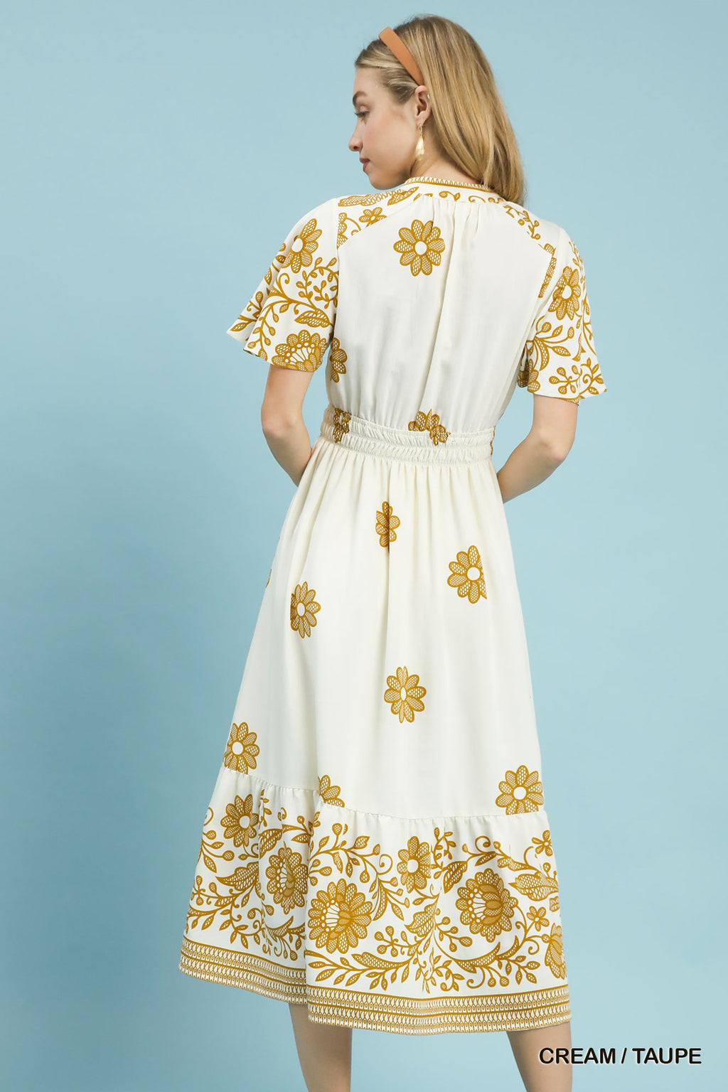 Golden Bloom Midi