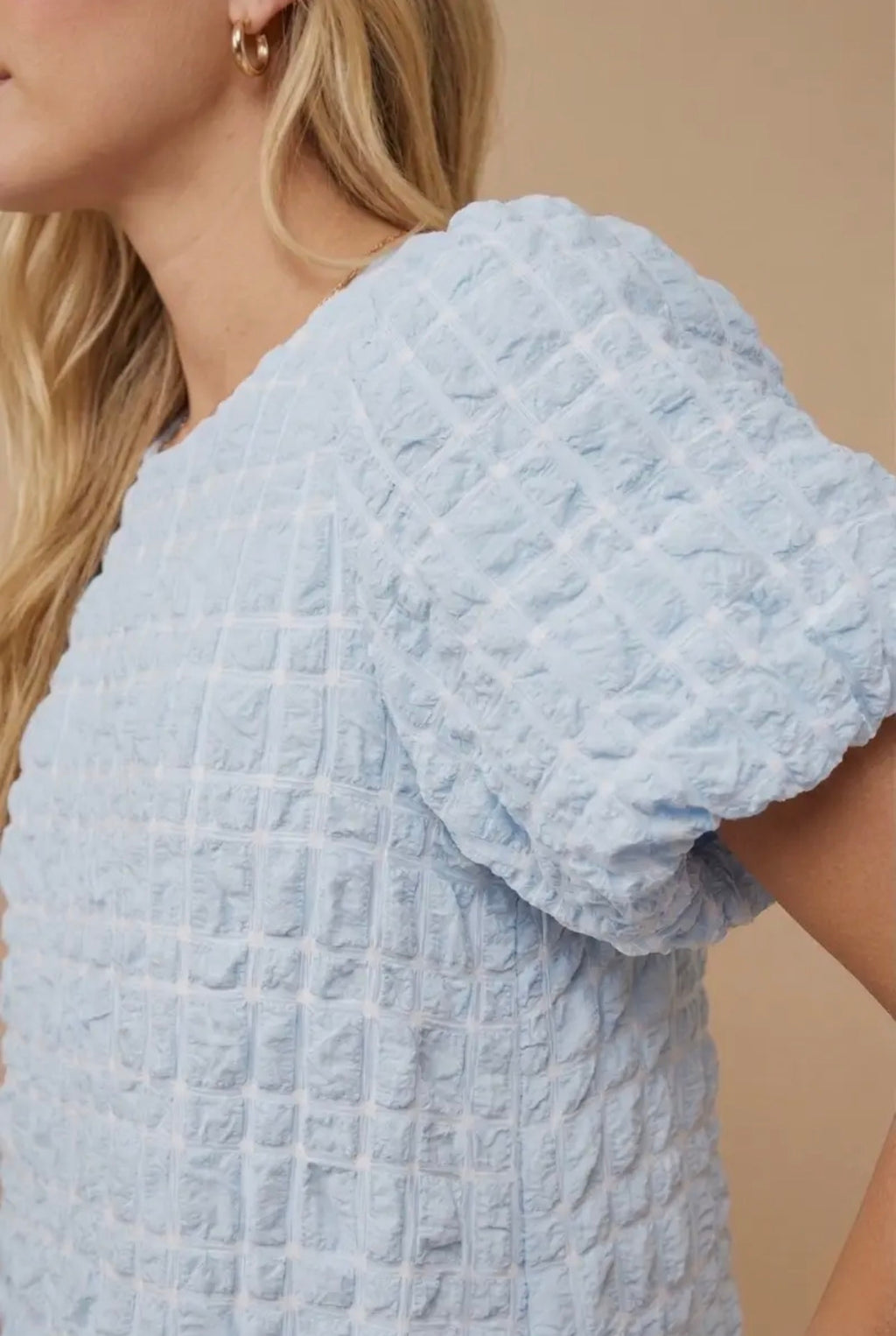 Curvy Dainty Skies Dress