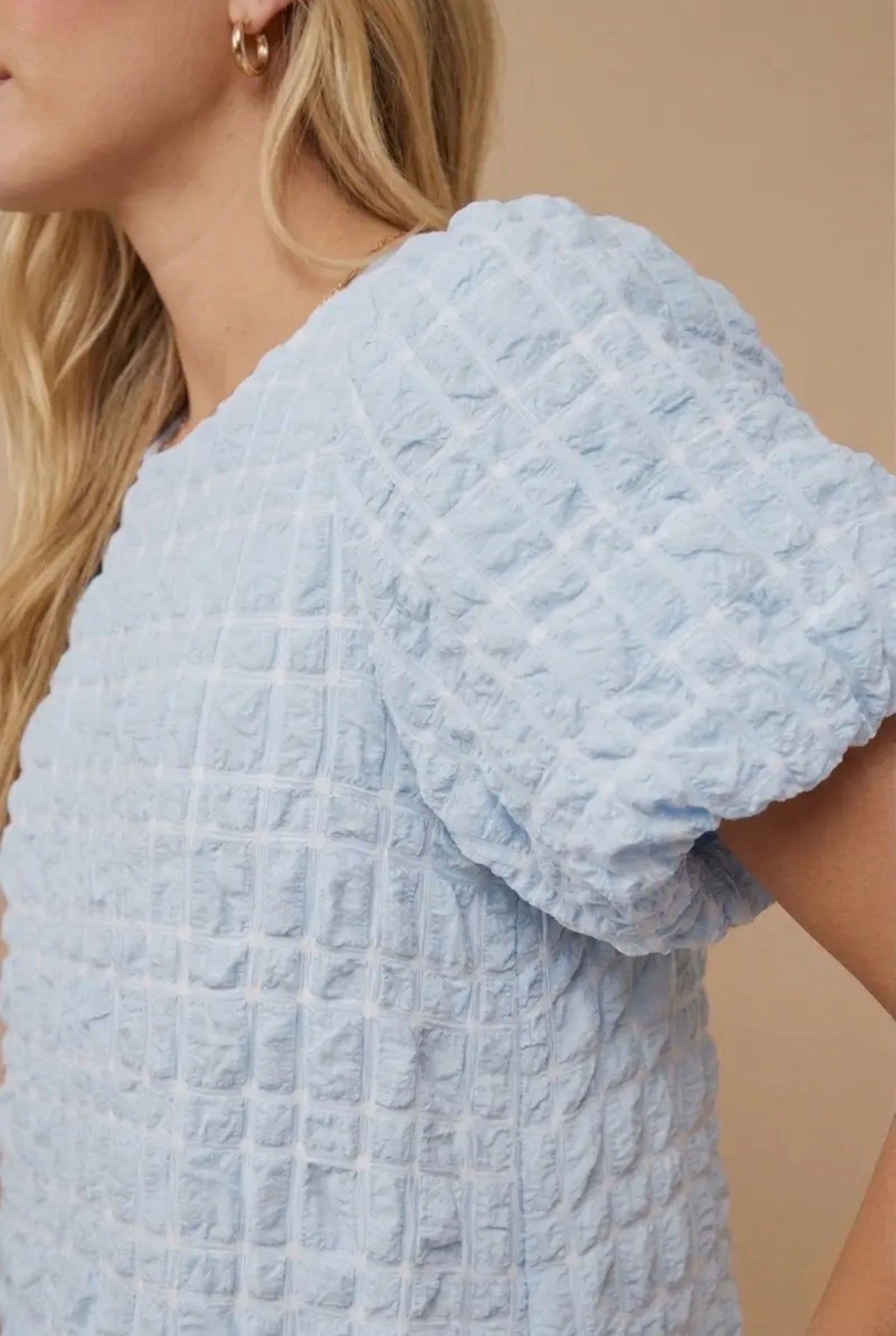 Curvy Dainty Skies Dress