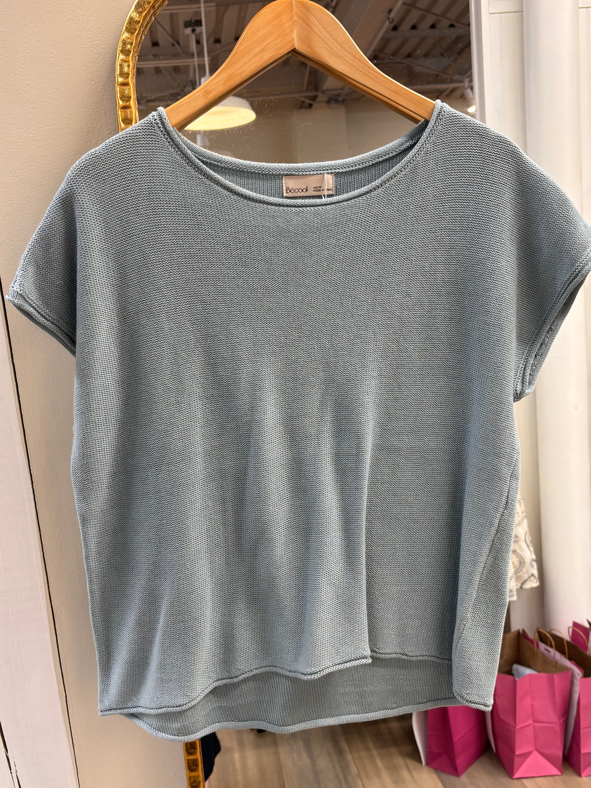 Boxy Knit Sweater