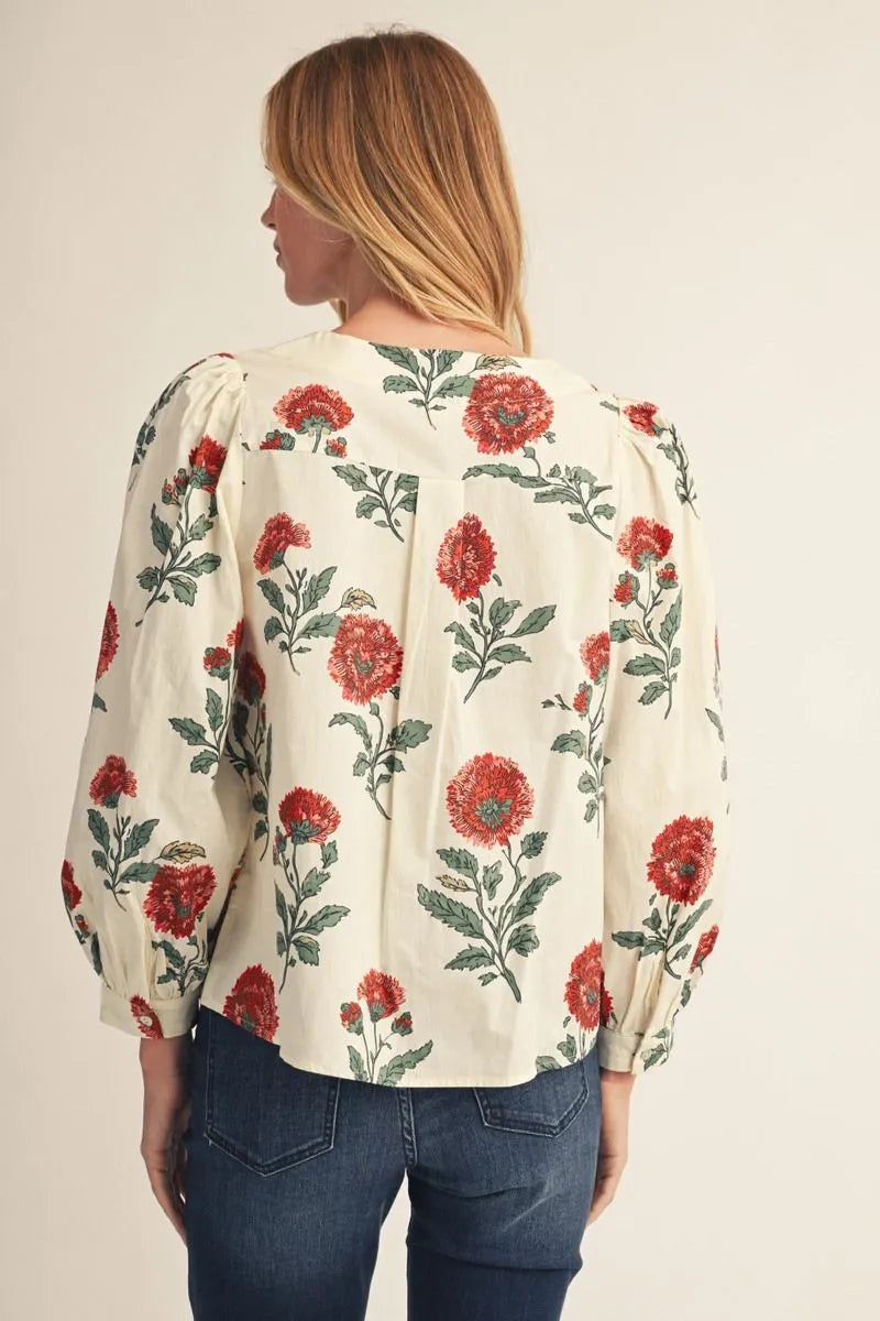 The Heirloom Floral Top