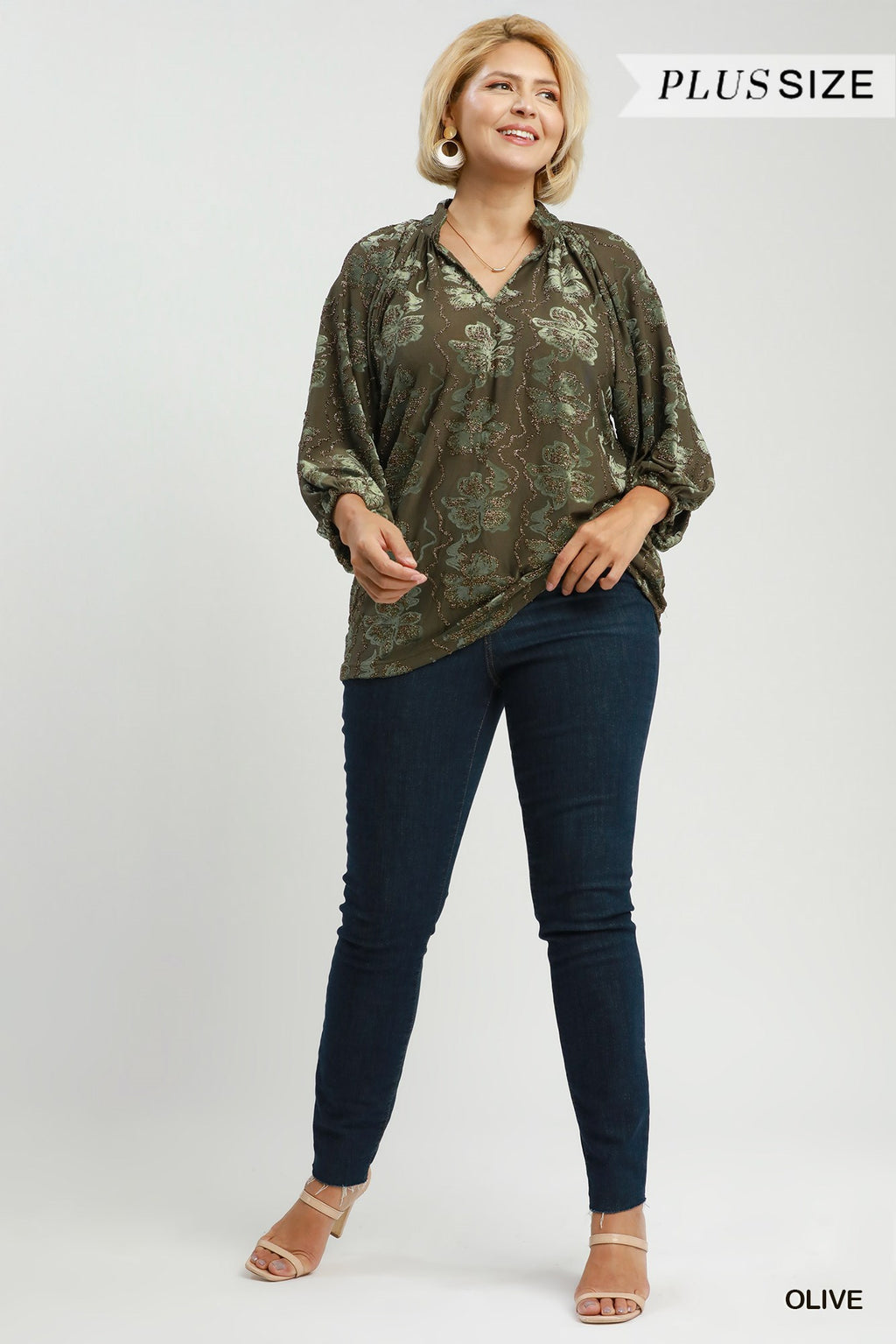 Curvy Velvet Vineyard Top