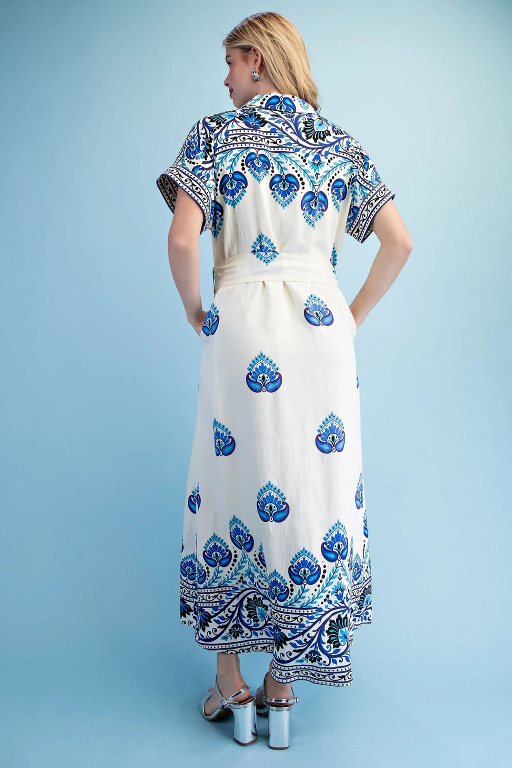Peacock Garden Dress