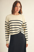 Lace & Stripes Set (Sweater)