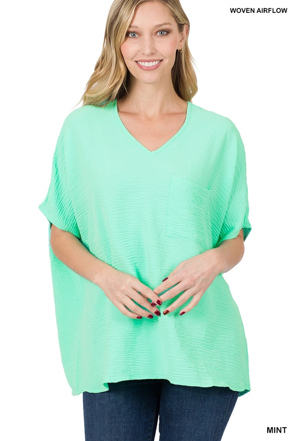 Airflow V-Neck Top