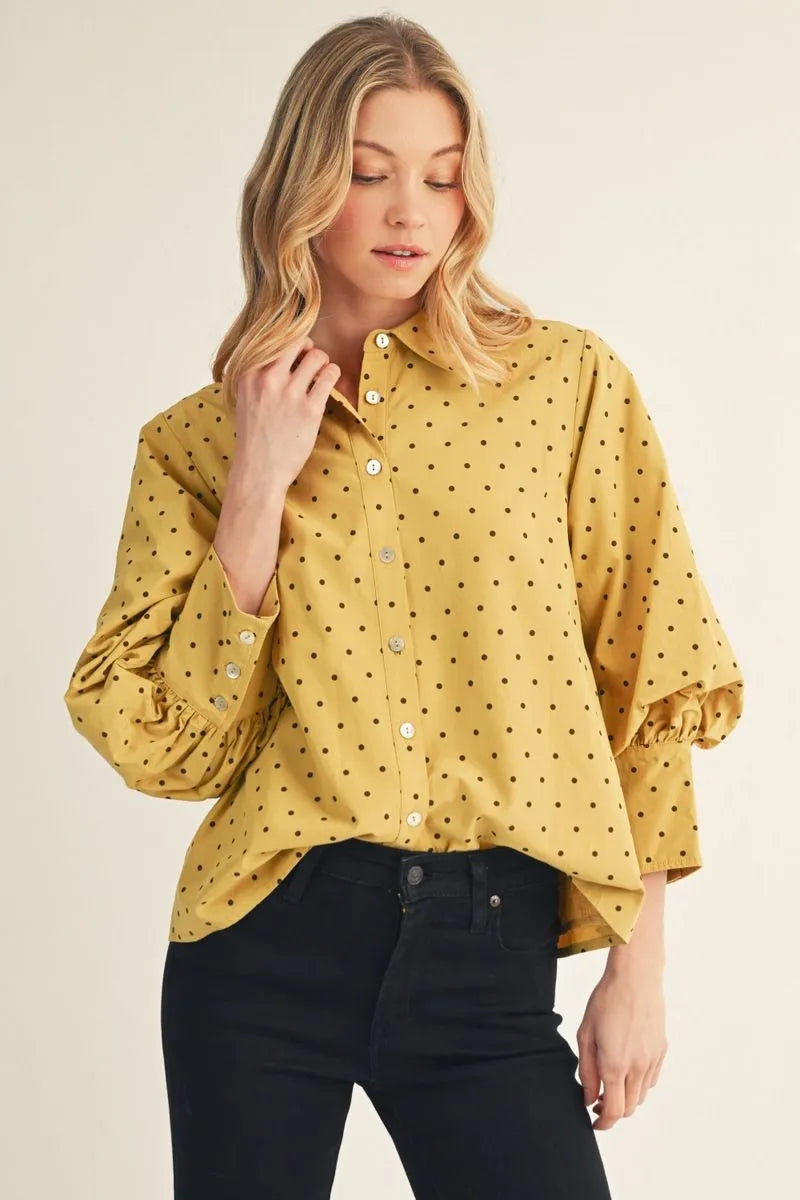 Picture Perfect Dot Top