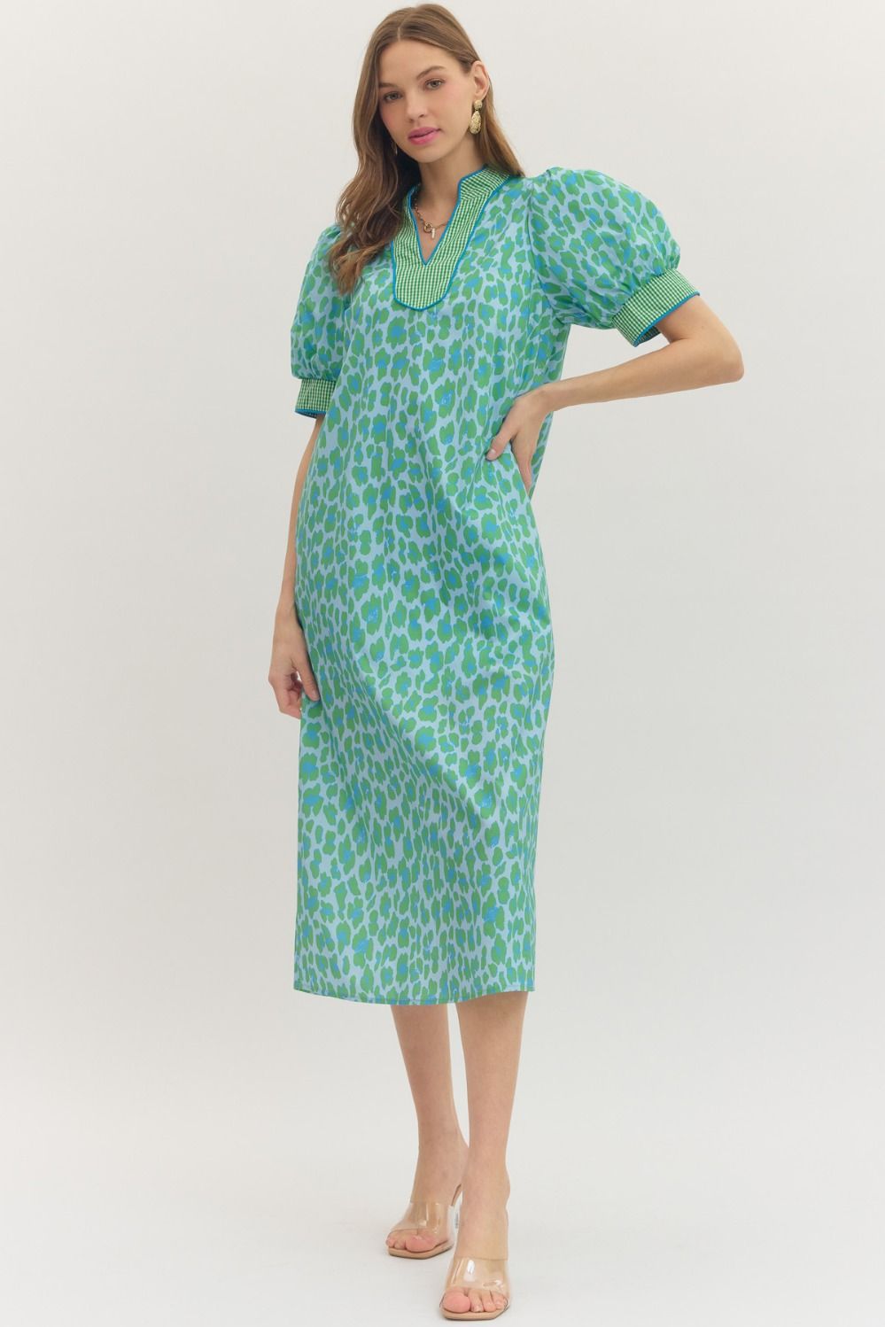 Spotted in Paradise Dress