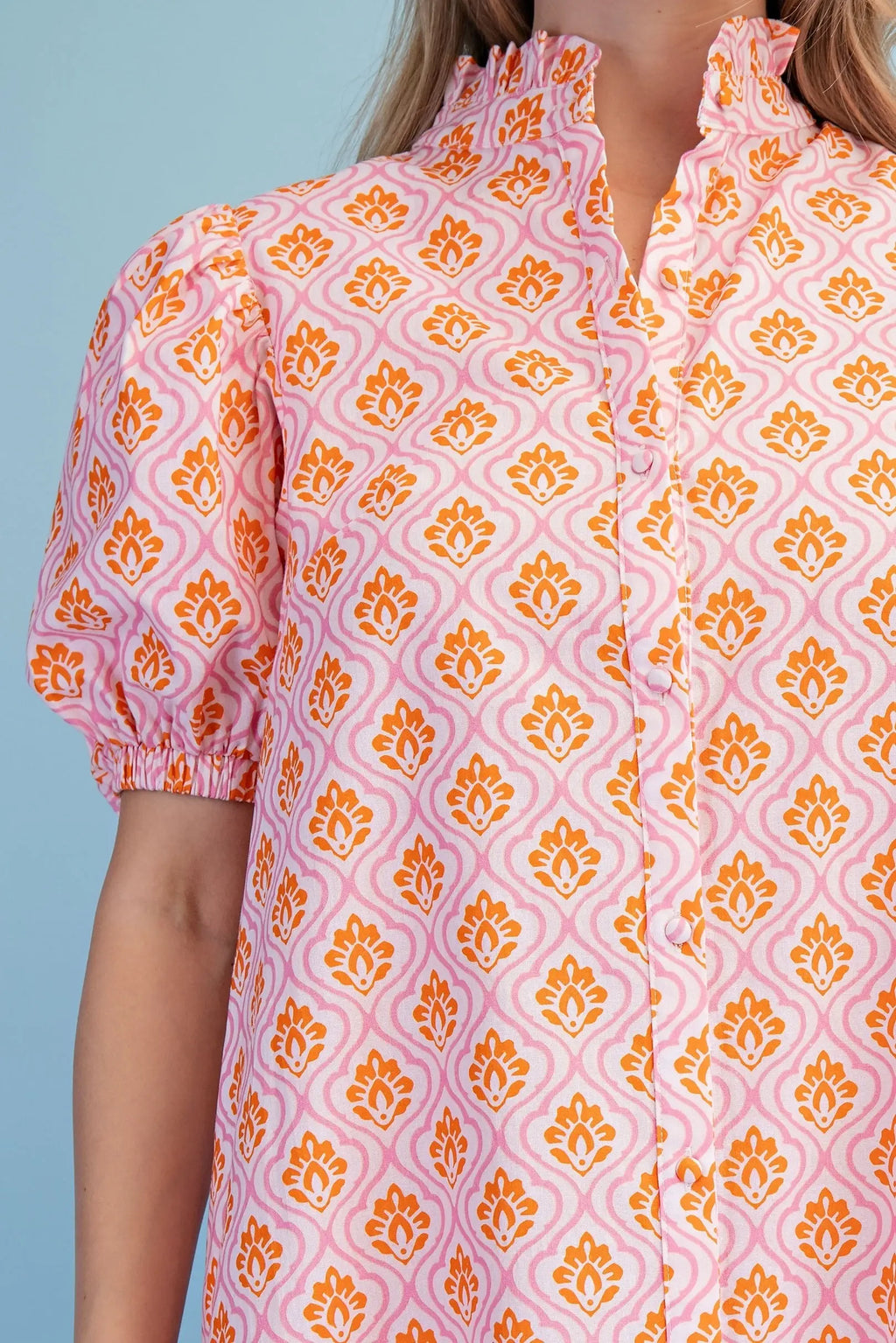 Tangerine Bloom Dress
