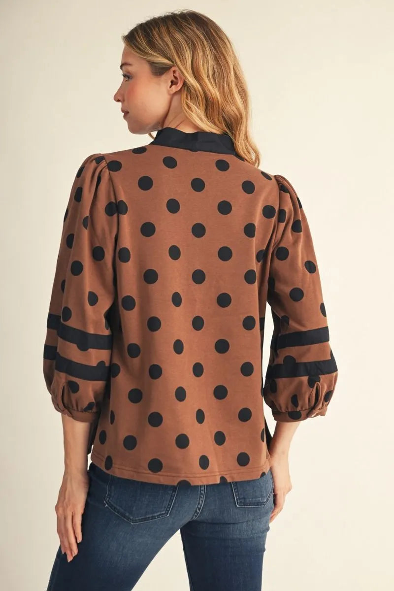 Polka Dot Darlin Top