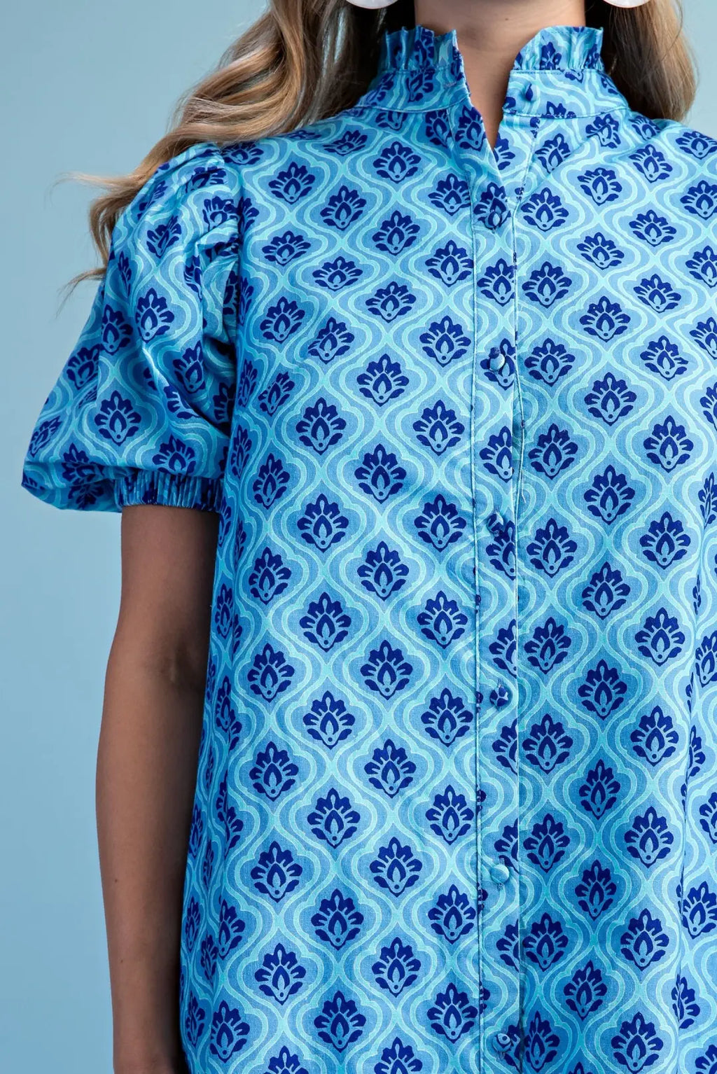 Sapphire Garden Dress