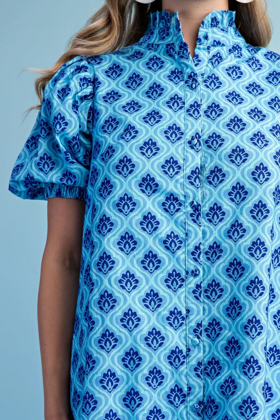 Sapphire Garden Dress