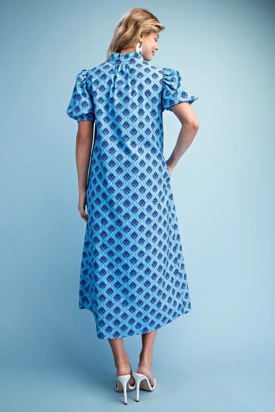 Sapphire Garden Dress