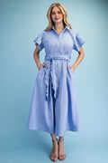 Ruffled Darling Midi Dress