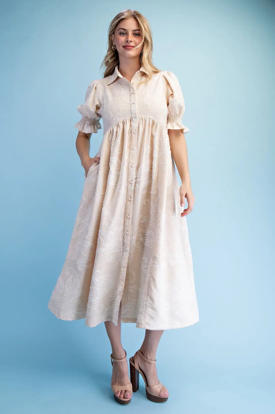 Embroidered Dream Dress