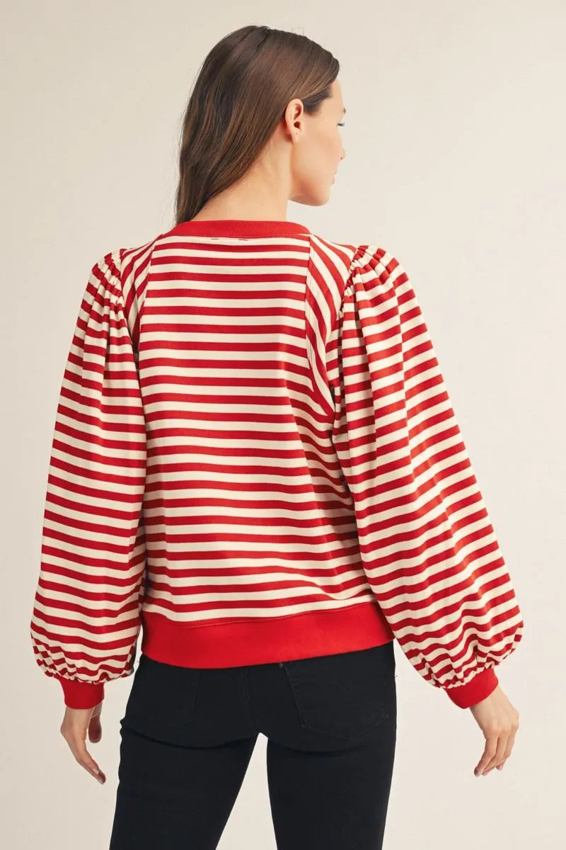 Sweet on Stripes Top