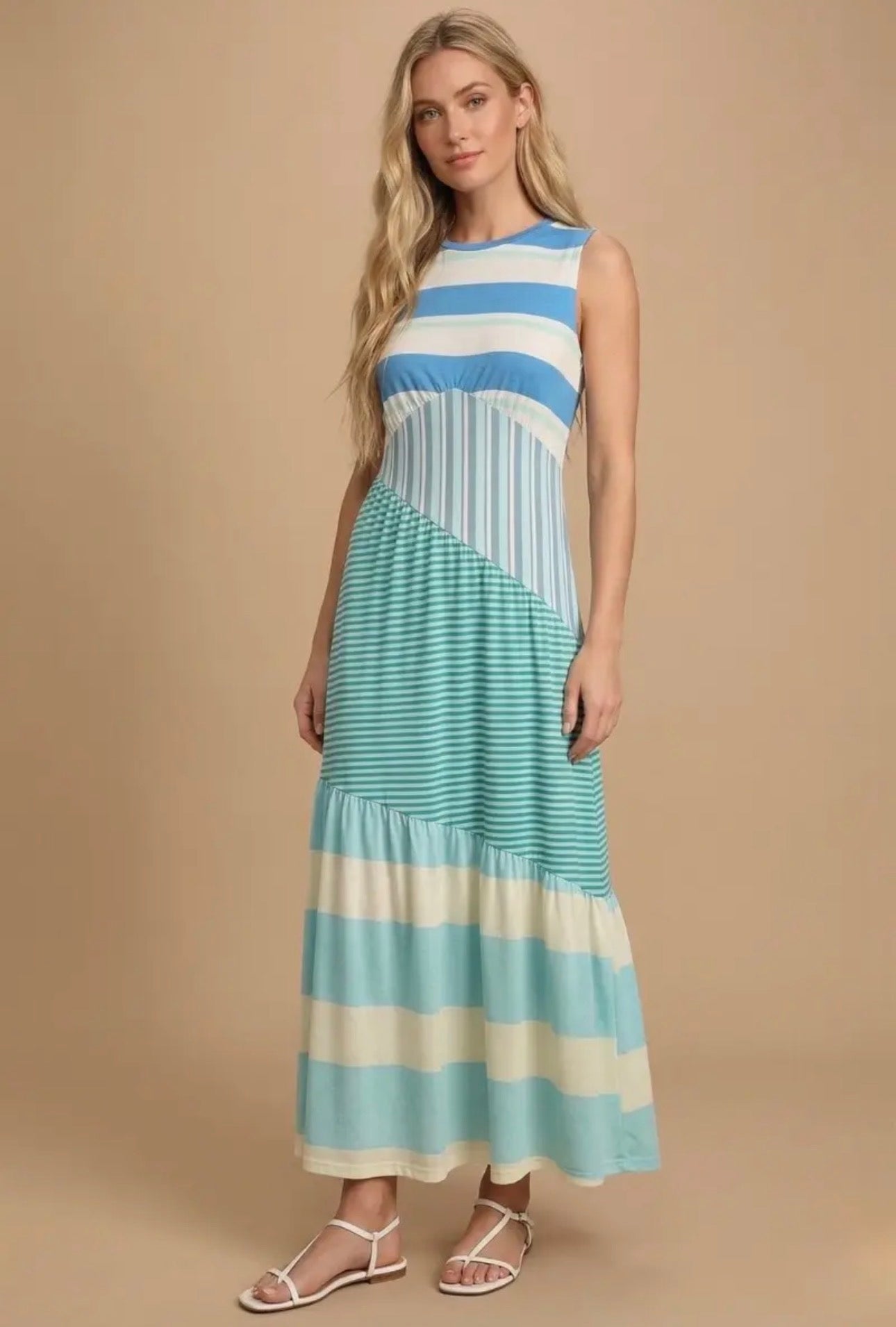 Stripes Are Fun Plus size Dress