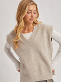 Oversized Knit Vest