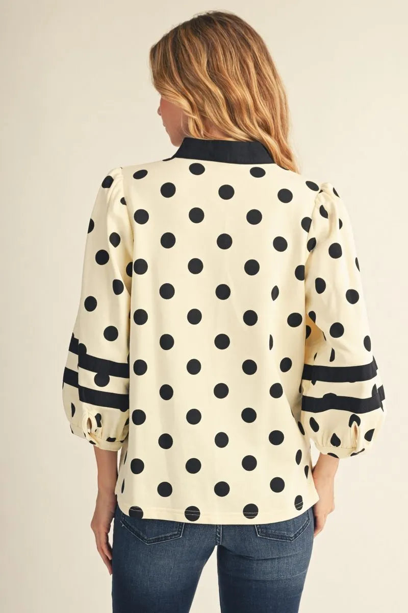 Polka Dot Darlin Top