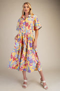 Curvy Petal & Vine Dress