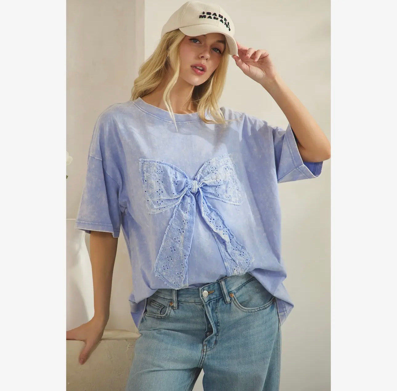 Curvy Sweet Knot Tee