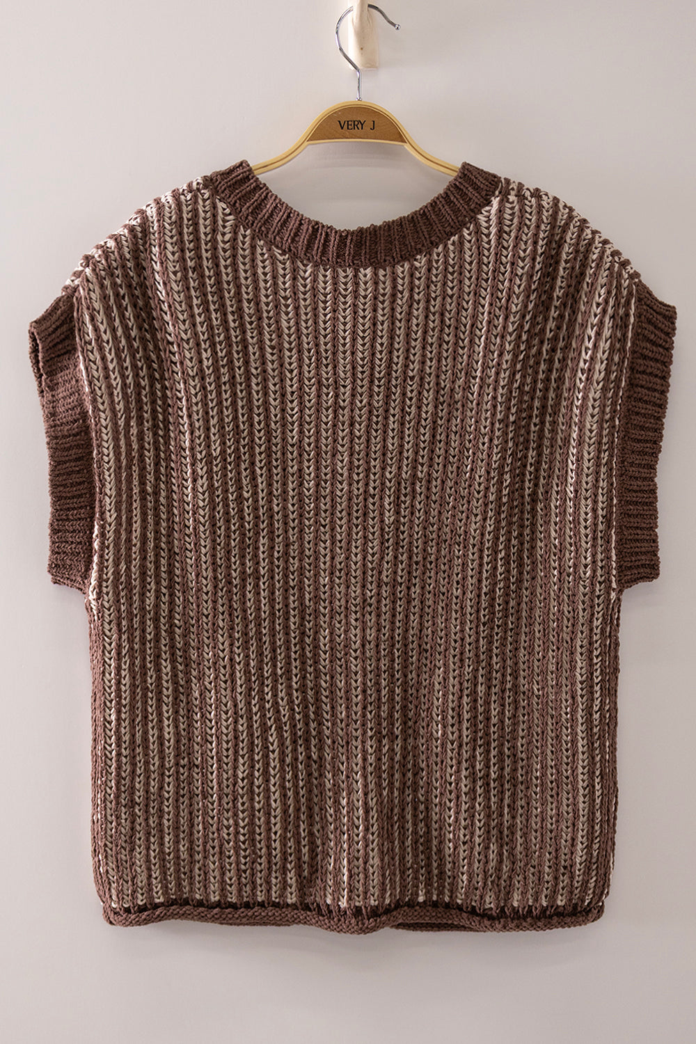 The Mocha Moment Sweater Vest