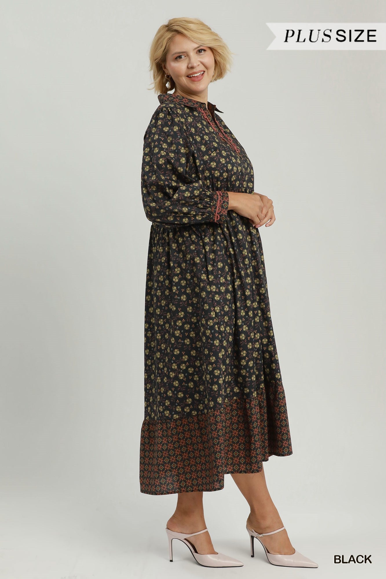 Curvy Meadow After Midnight Dress