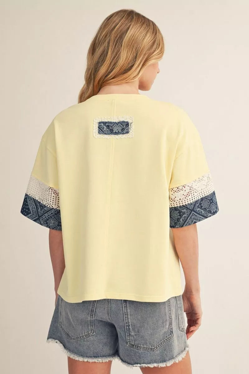 Daisy Patchwork Top