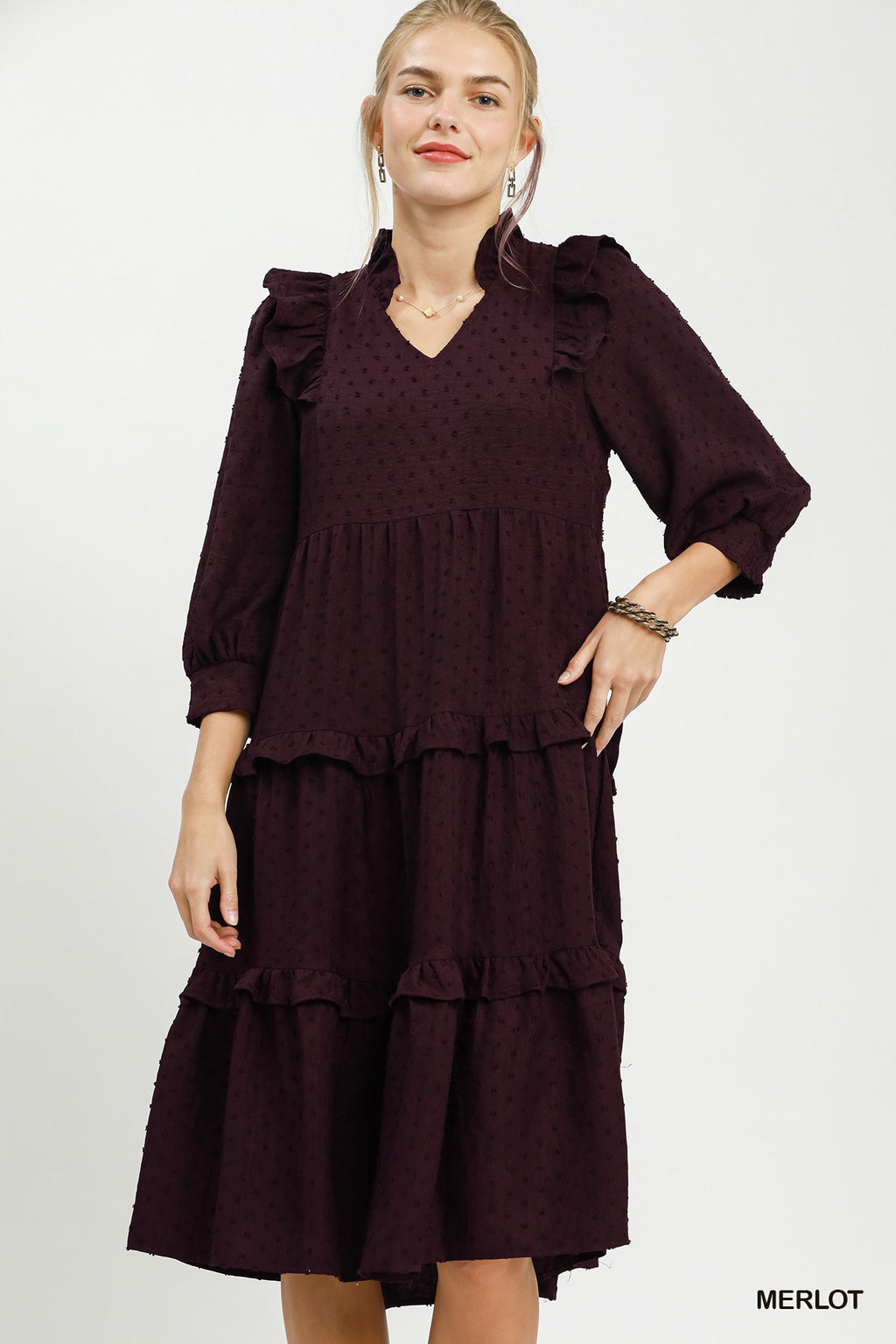The Everly Ruffle Dress