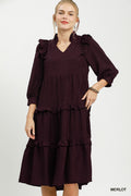 The Everly Ruffle Dress