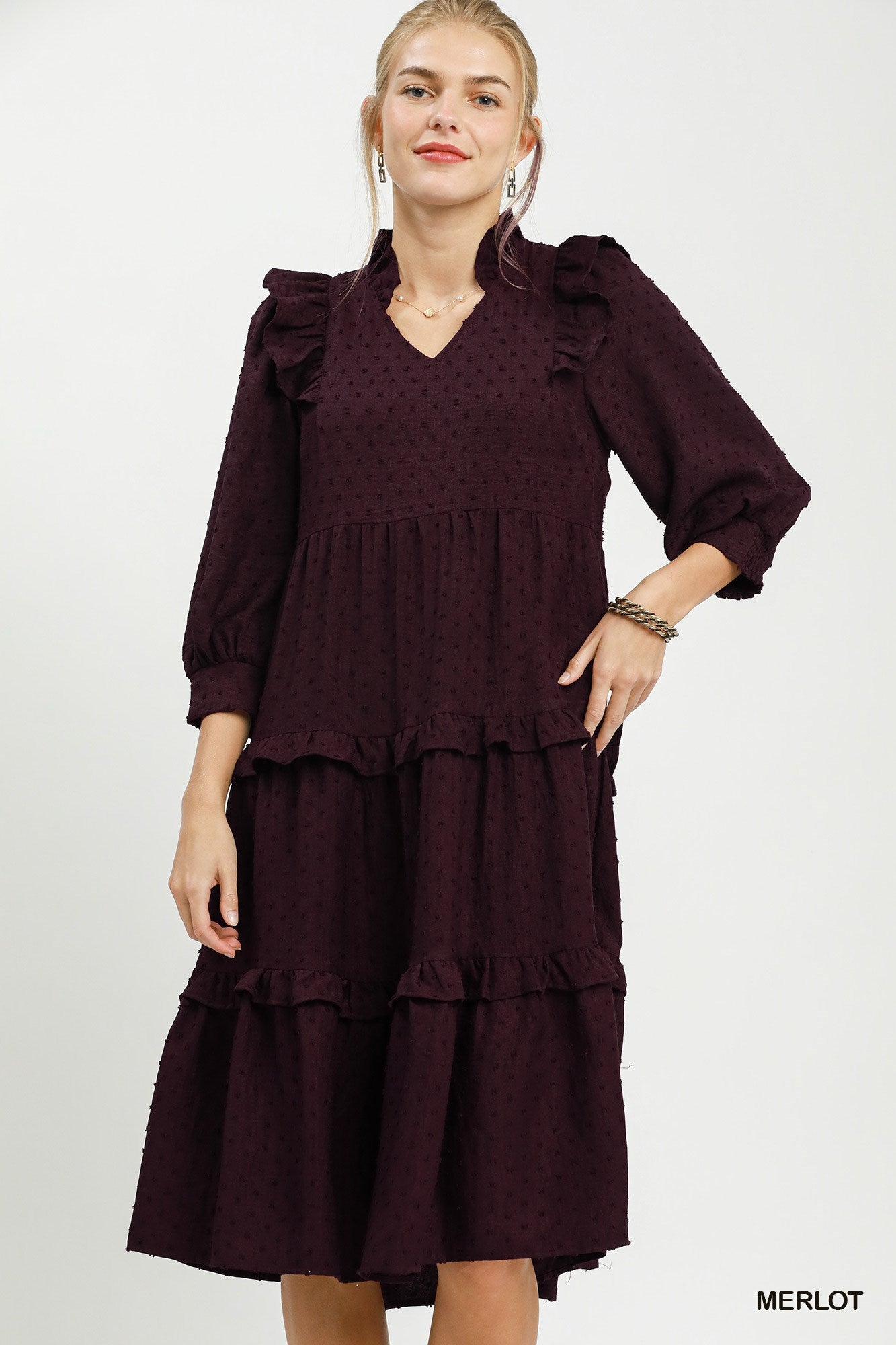 The Everly Ruffle Dress