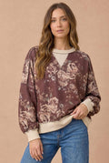 Faded Florals Top