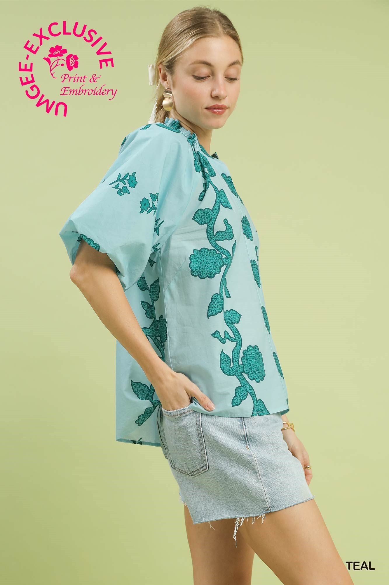 Floral Luxe Blouse