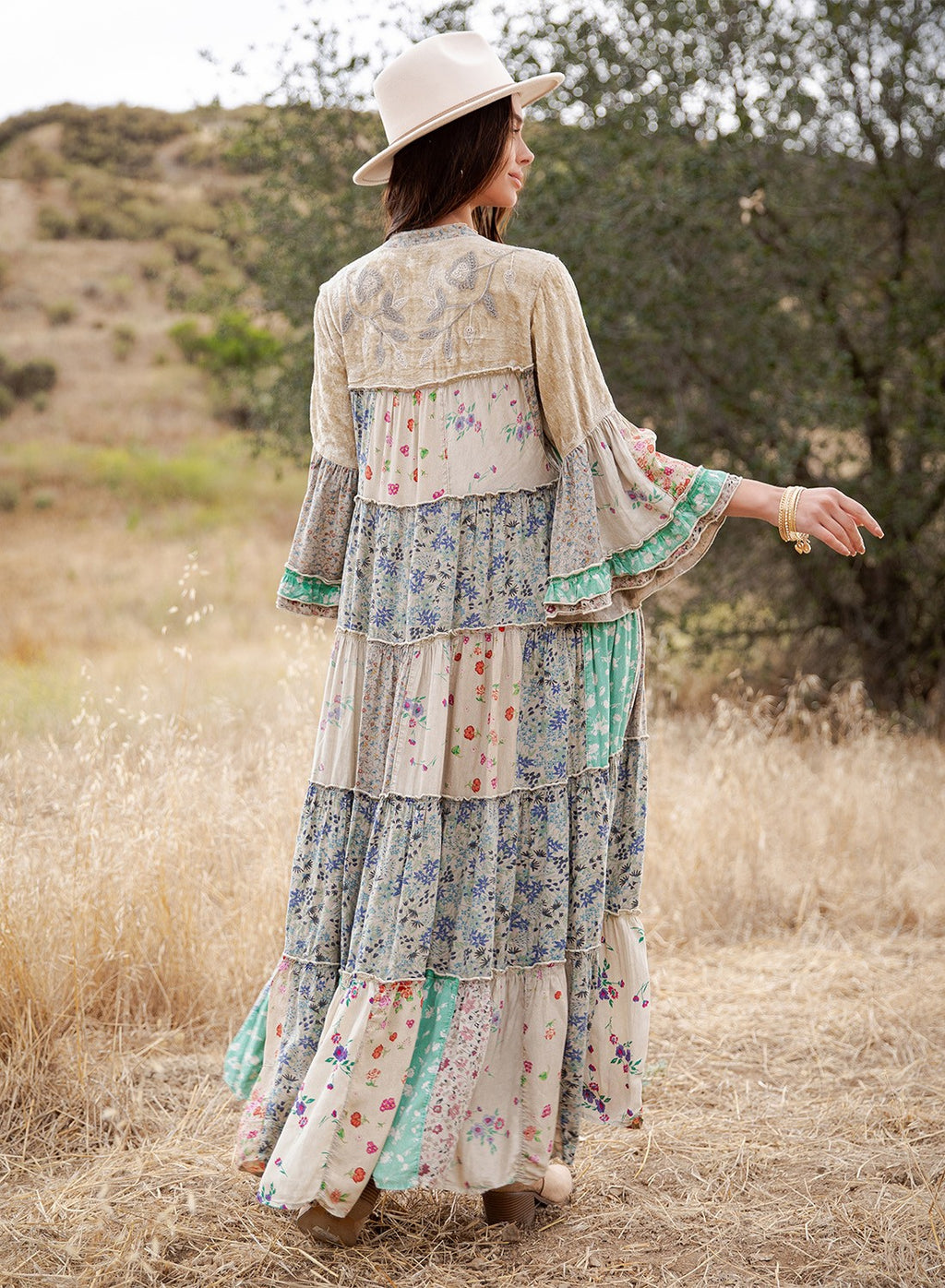 Chic Patchwork Dress