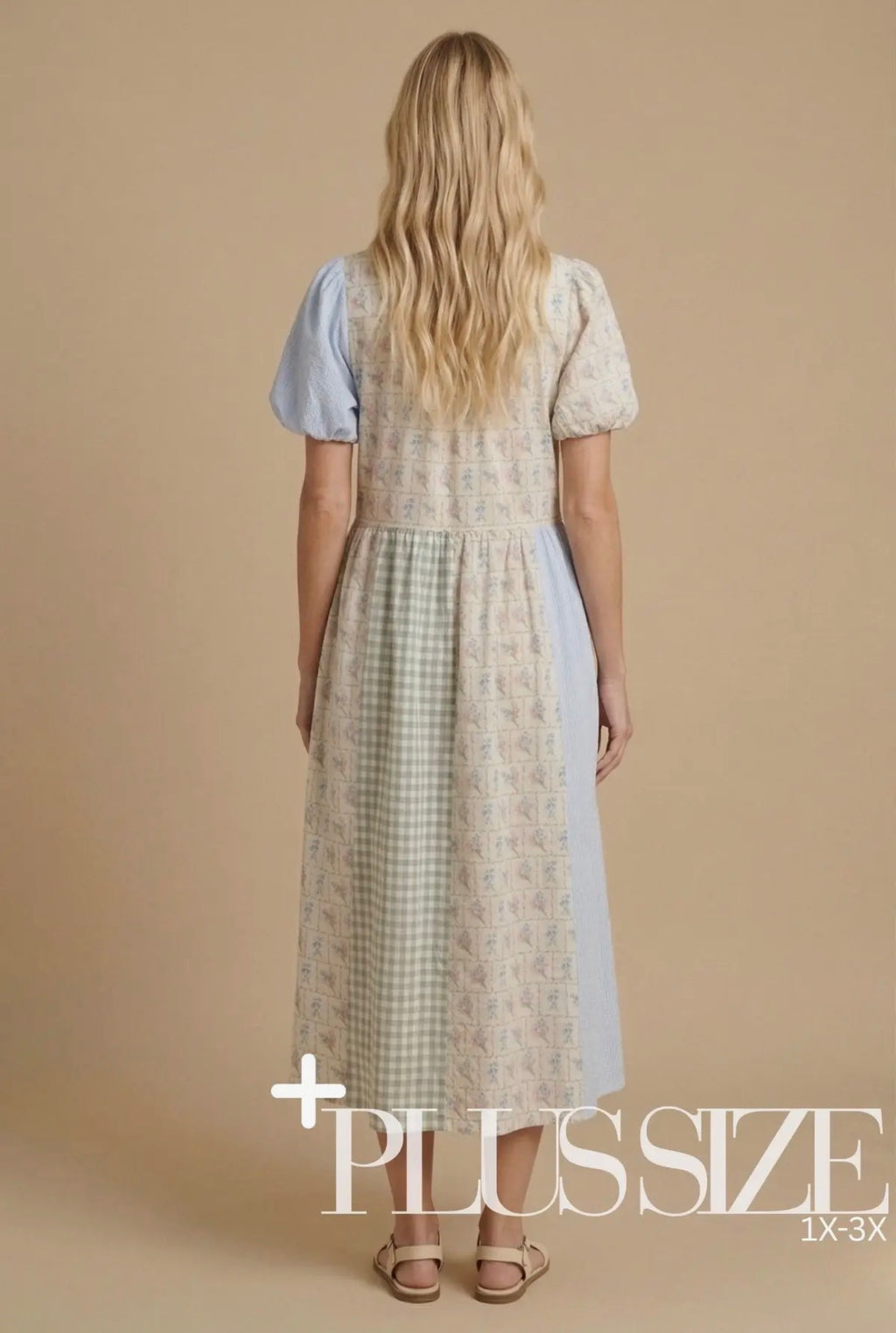 Curvy Cottage Garden Dress