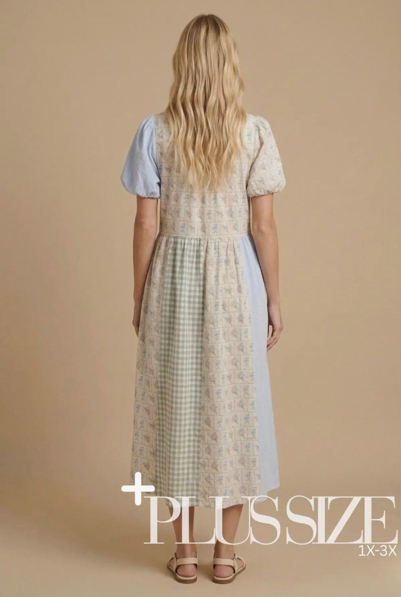 Curvy Cottage Garden Dress