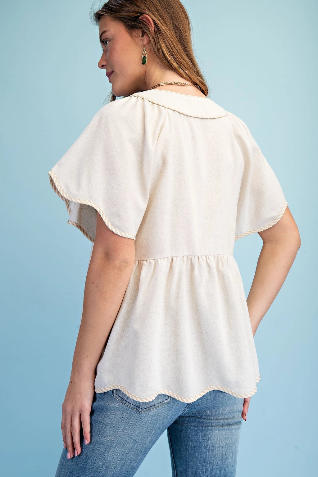 Breezy Babydoll Blouse