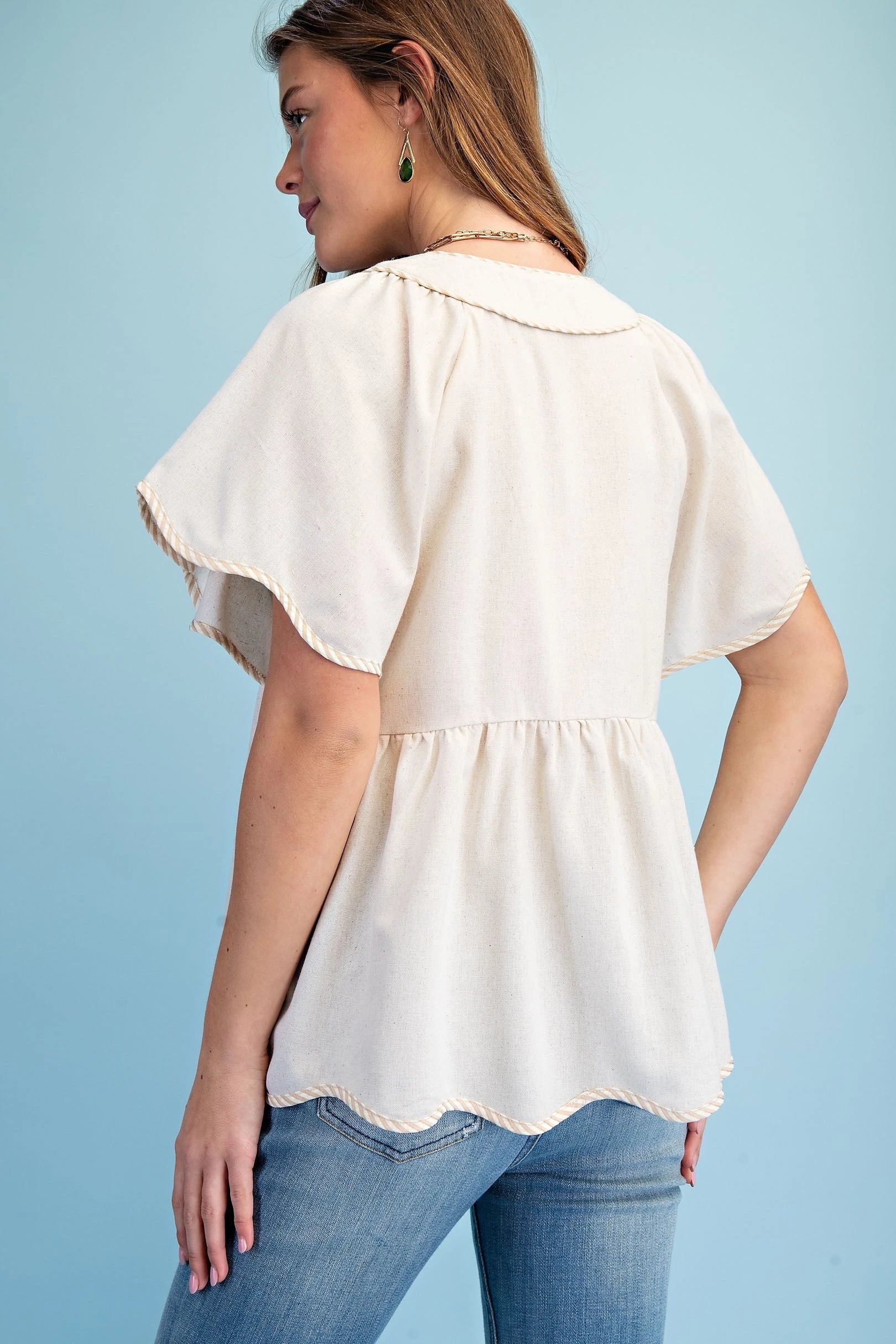 Breezy Babydoll Blouse