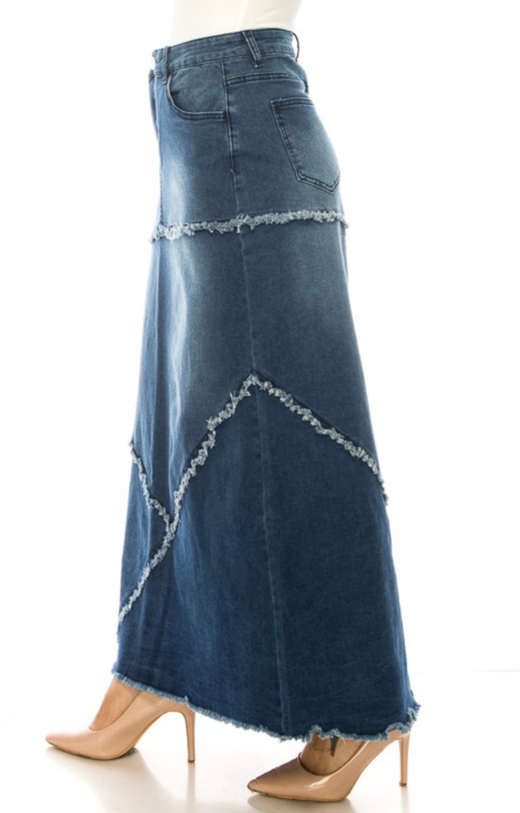 The Denim Revival Maxi