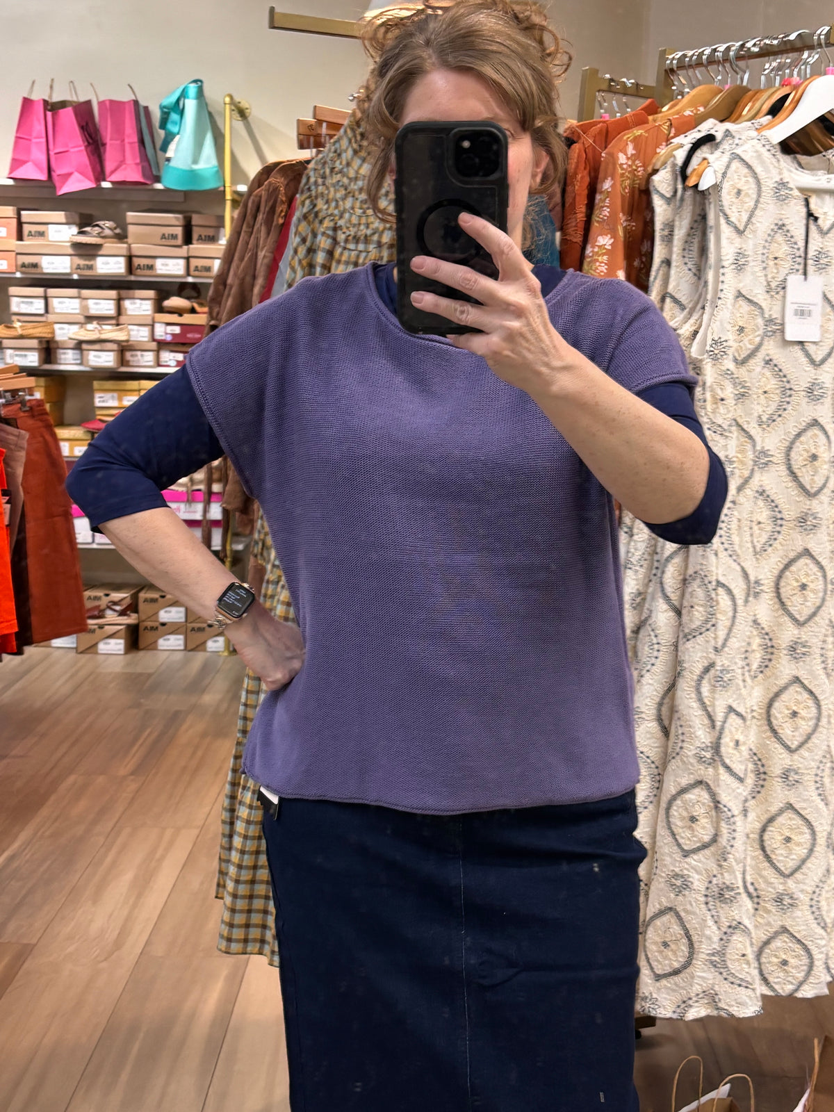 Boxy Knit Sweater