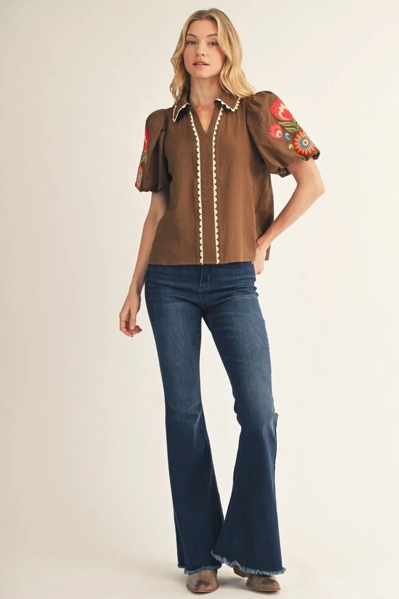 Wildflower Whimsy Top