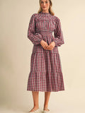Holiday Plaid Dress