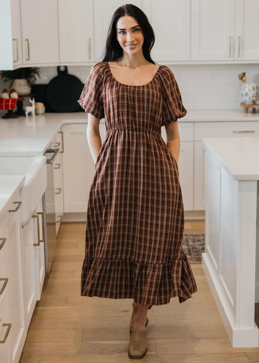 The Oxford Check Dress