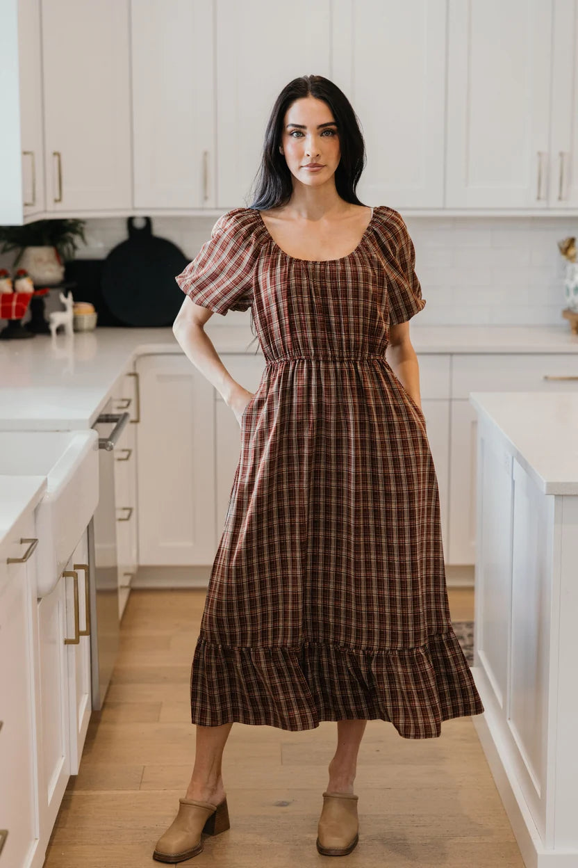 The Oxford Check Dress