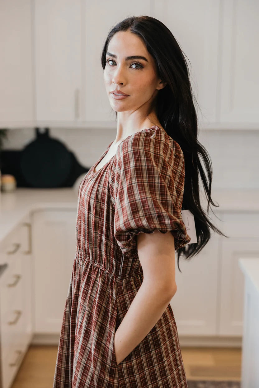 The Oxford Check Dress