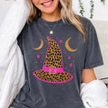 Leopard Witches Hat Graphic Tee