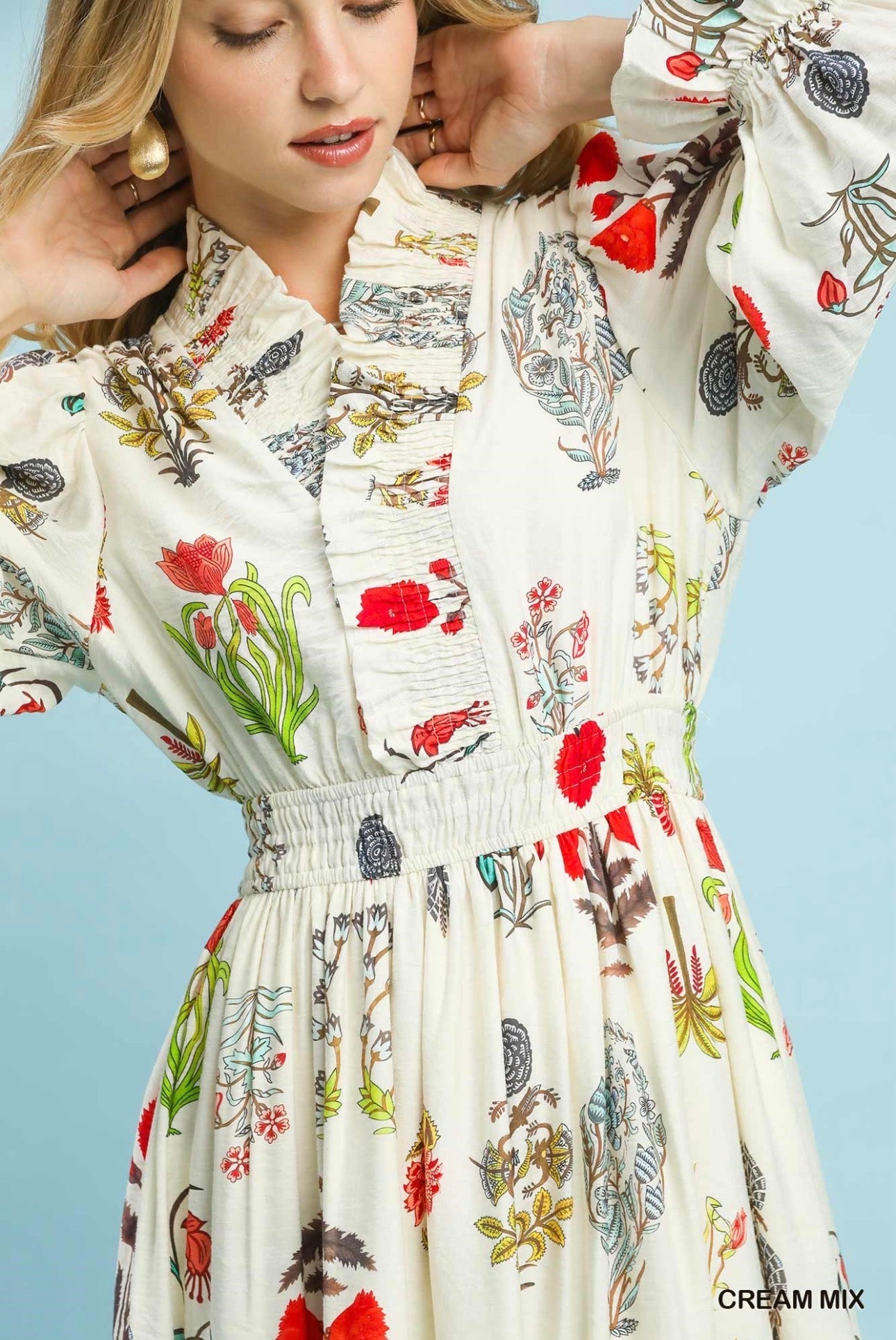 Secret Garden Midi Dress