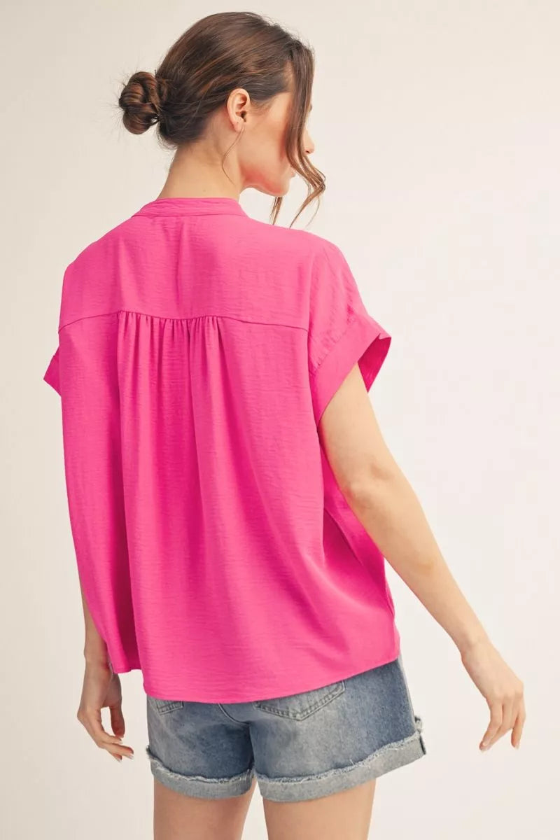 Magenta Moment Top