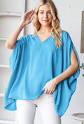 Breezy V-Neck Kaftan Top