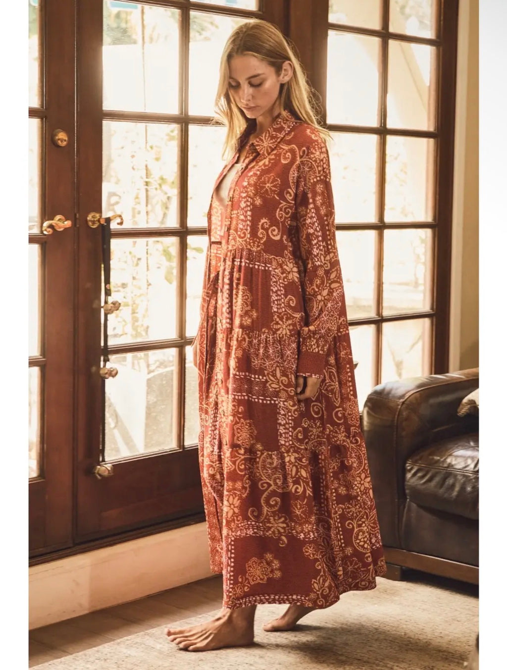 Curvy Sedona Sunset Duster