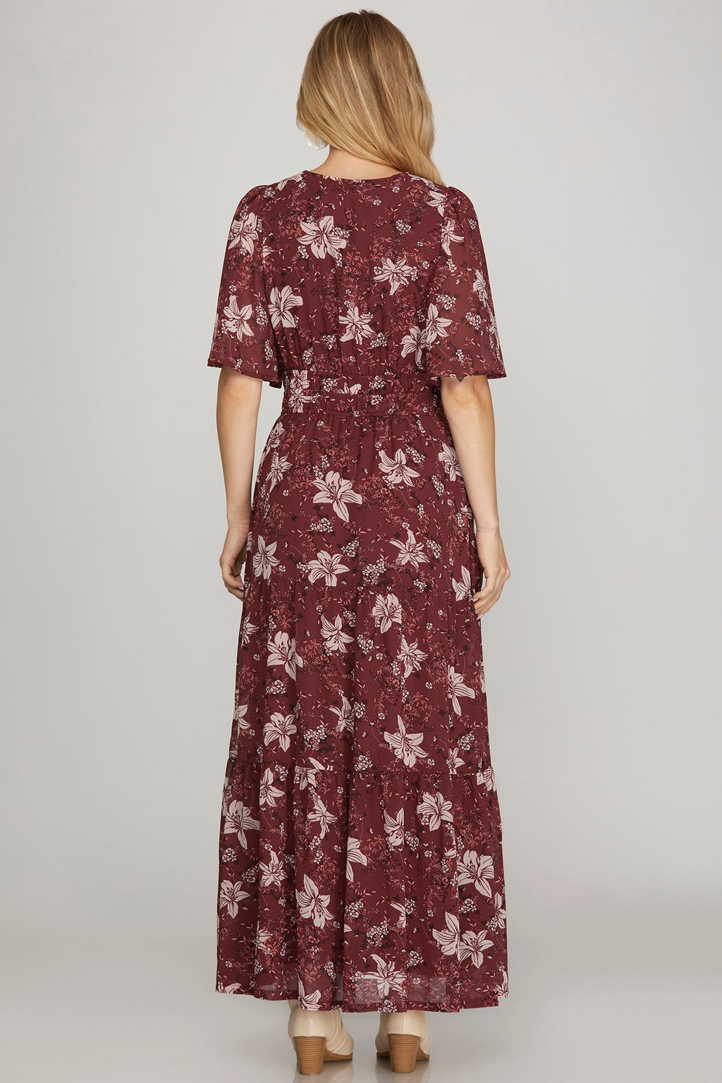 Enchanted Lily Flutter Dress